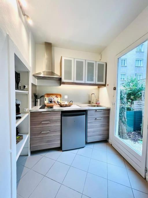 L'Eden, Apt 4 Prs Avec Jardin En Centre Ville Dijon Exterior foto